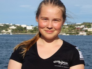 Amanda Ljunggren bor i Marstrand och seglar med Marstrands segelsällskap.