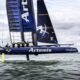 First outing on the new AC45F. Artemis Racing.  14th of July, 2015, Portsmouth, UK