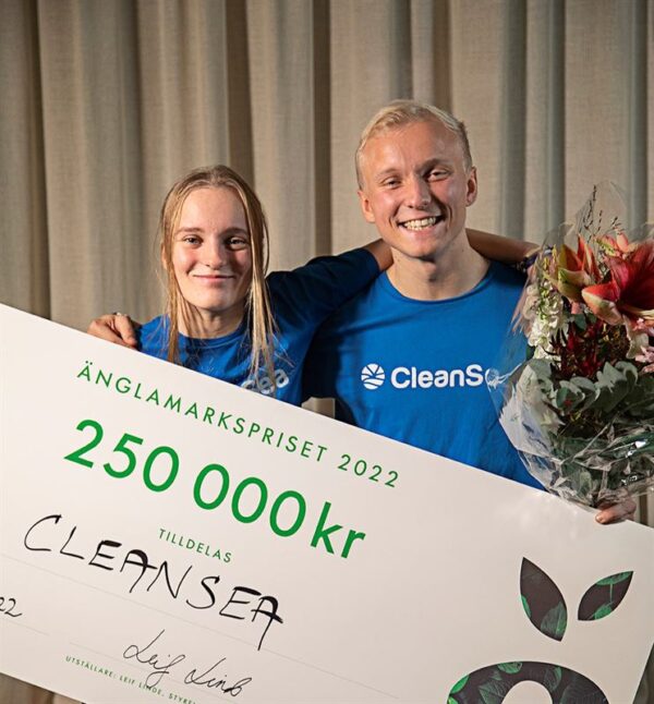 CleanSea vinner Änglamarkspriset 2022