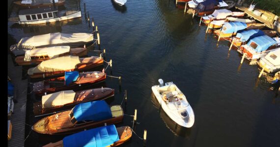 Heleneborgs båtklubb på Långholmen är en av båtklubbarna i Stockholm som idag inte betalar moms på markarrendet.