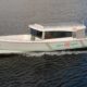Jens 28 kan beskrivas som en båt med litet hydrodynamiskt motstånd.