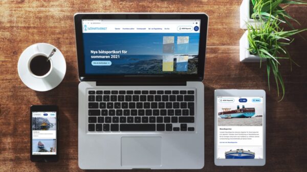 Sjöfartsverket sjösätter ny webbplats